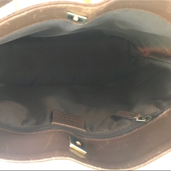 Gucci Brown canvas handbag - Picture 3 of 8